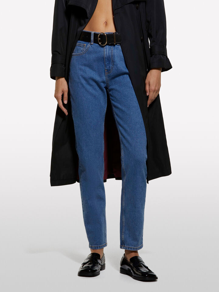 Light Style 70 slim fit jeans - women's slim fit jeans - Blue | Sisley image number 3